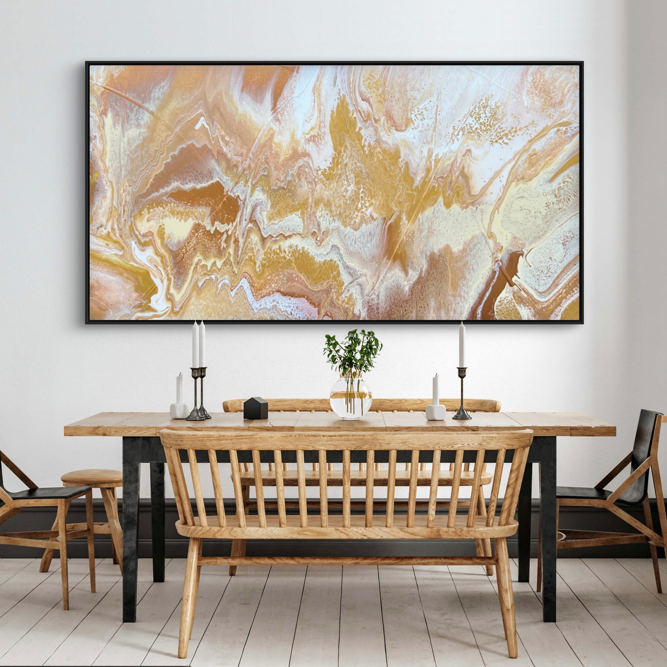 Natural Sardonyx 190cm x 100cm Textured Abstract Art Painting