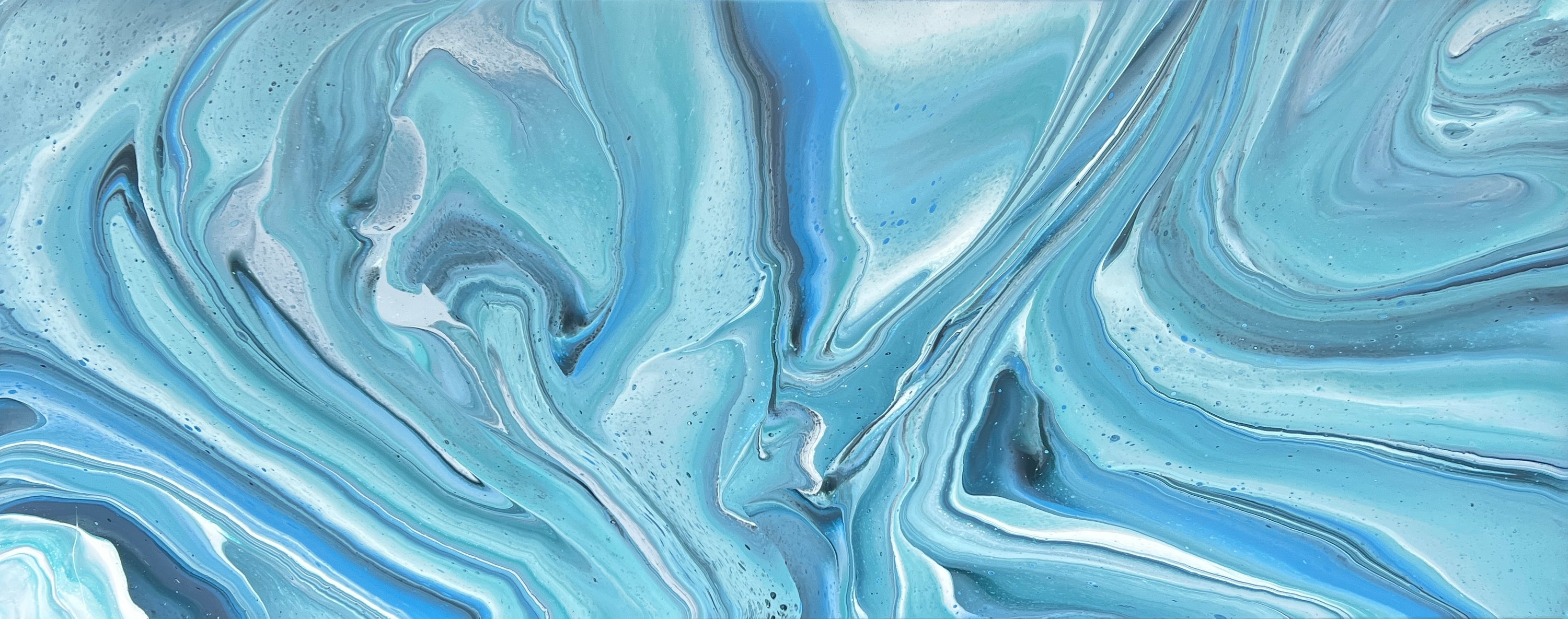 Calming Drift 200cm x 80cm Abstract Art Painting