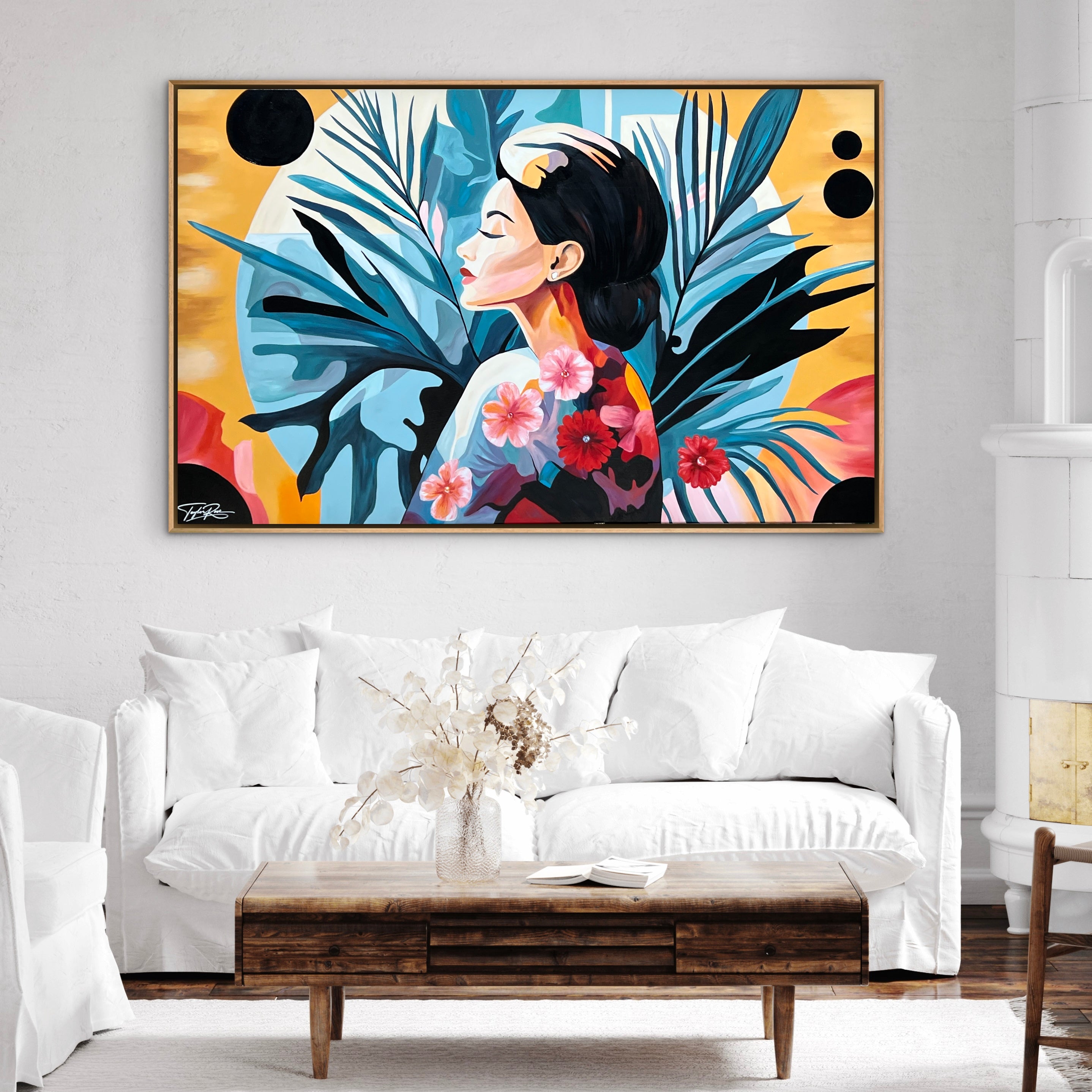Tropical Class 160cm x 100cm Abstract Realism Pop Art Painting